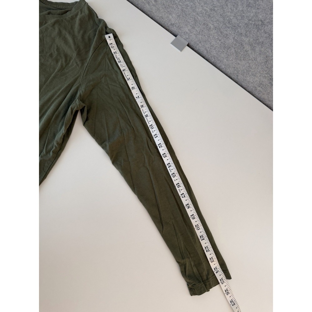 Onno Womens T Shirt XL Green Long Sleeve Organic Cotton Bamboo *READ* - Picture 8 of 10